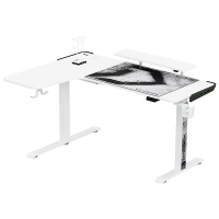 Gaming Tisch Ultradesk Winger, weiss              